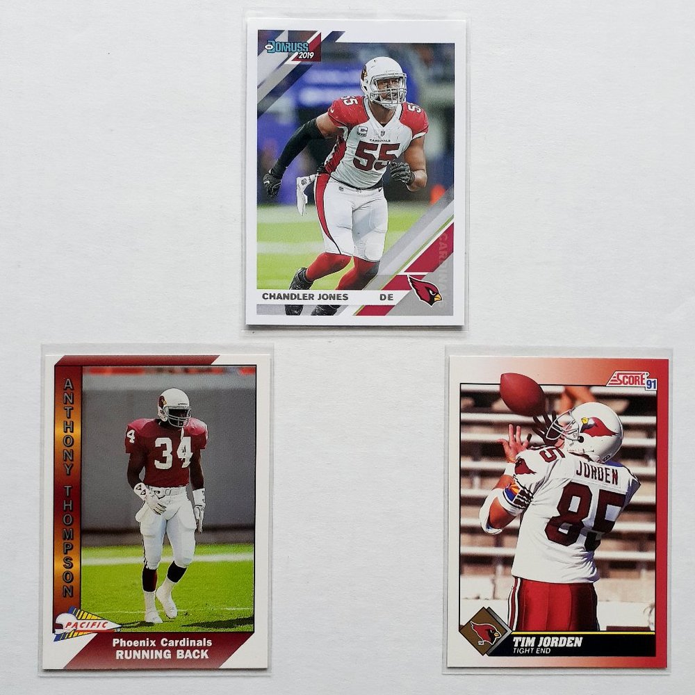 Arizona Cardinals 9 Player Card Lot [FBL1_4] - Picture 7 of 8